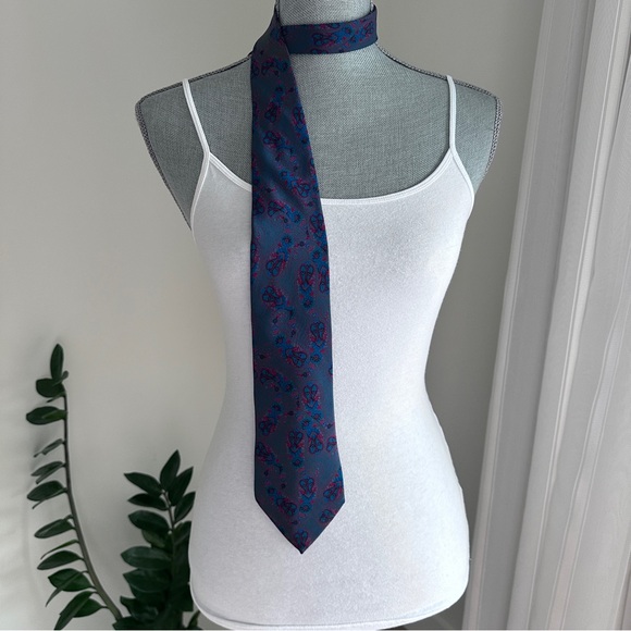 Vintage Holt Renfrew Silk Neck Tie - Picture 9 of 9